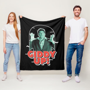 Seinfeld   Kramer - Giddy Up! Fleece Blanket