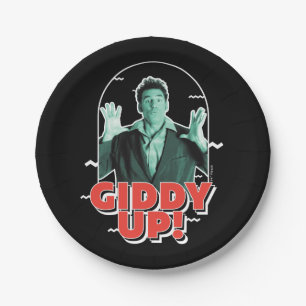 Seinfeld   Kramer - Giddy Up! Paper Plate
