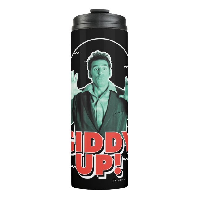 Seinfeld | Kramer - Giddy Up! Thermal Tumbler (Front)