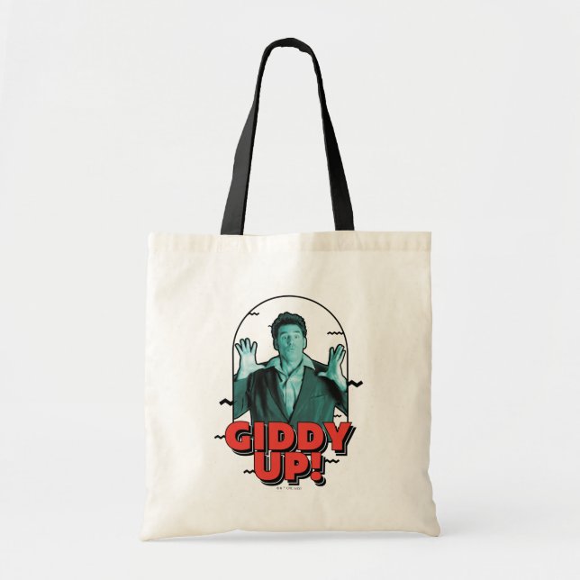 Seinfeld | Kramer - Giddy Up! Tote Bag (Front)