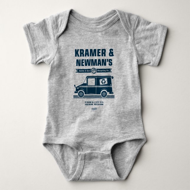 Seinfeld | Kramer & Newman's Recycling Co. Baby Bodysuit (Front)
