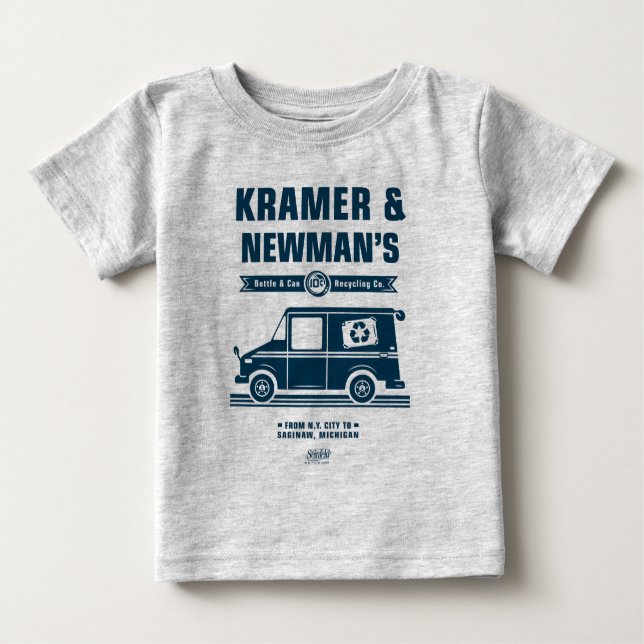 Seinfeld | Kramer & Newman's Recycling Co. Baby T-Shirt (Front)