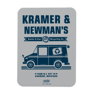 Seinfeld   Kramer & Newman's Recycling Co. Magnet