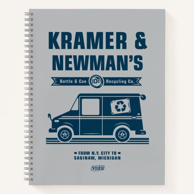 Seinfeld | Kramer & Newman's Recycling Co. Notebook (Front)