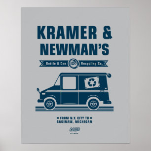 Seinfeld   Kramer & Newman's Recycling Co. Poster