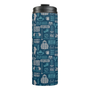 Seinfeld   Meme Pattern Thermal Tumbler