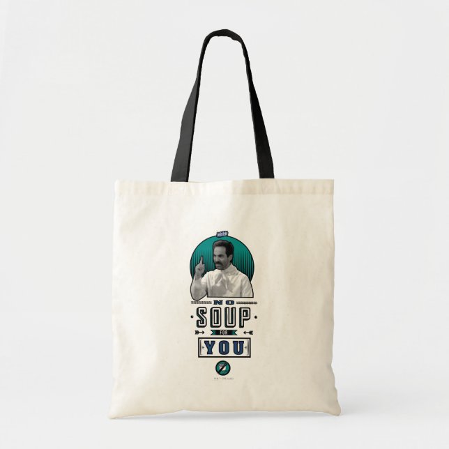 Seinfeld | No Soup For You Graphic Tote Bag (Front)
