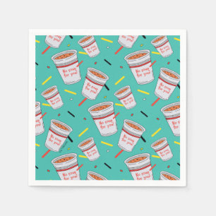 Seinfeld   No Soup For You Pattern Napkin