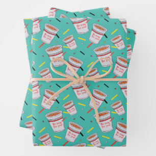 Seinfeld   No Soup For You Pattern Wrapping Paper Sheet