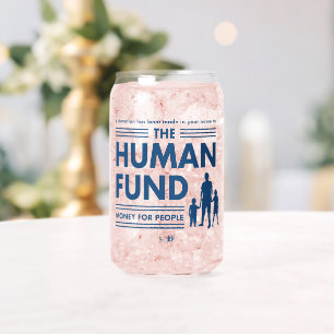 Seinfeld   The Human Fund Can Glass