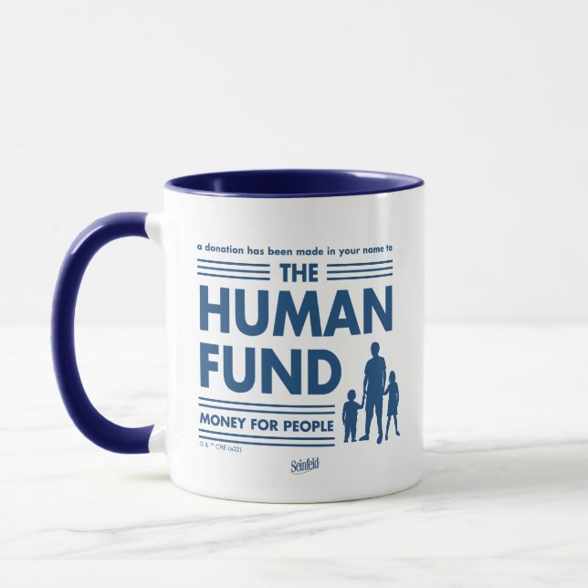 Seinfeld | The Human Fund Mug (Left)