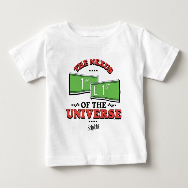Seinfeld | The Nexus of the Universe Baby T-Shirt (Front)