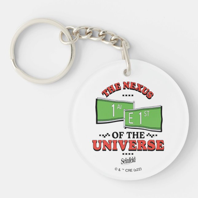 Seinfeld | The Nexus of the Universe Key Ring (Front)