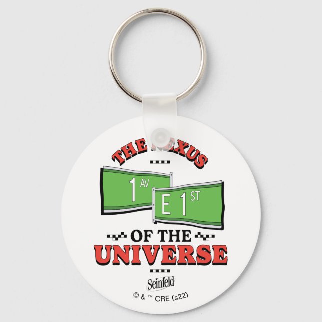 Seinfeld | The Nexus of the Universe Key Ring (Front)