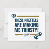 Seinfeld | "These Pretzels" Typography Graphic