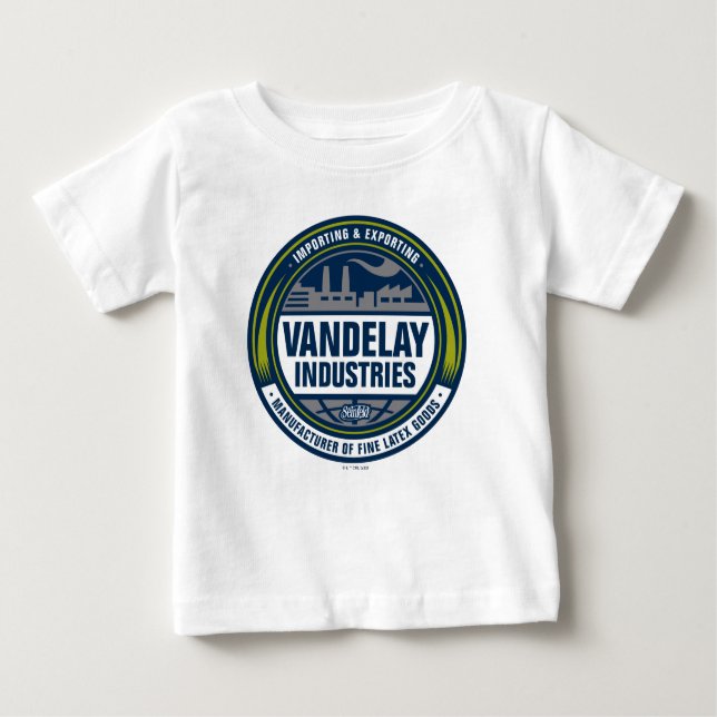 Seinfeld | Vandelay Industries Logo Baby T-Shirt (Front)