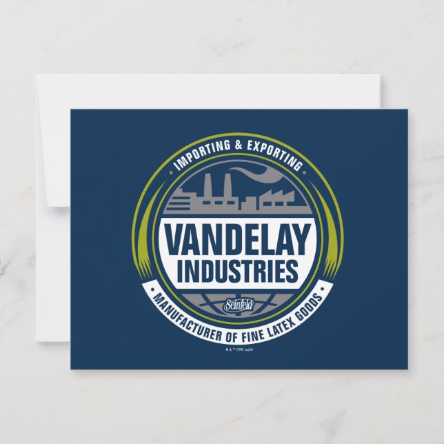 Seinfeld | Vandelay Industries Logo Card (Front)