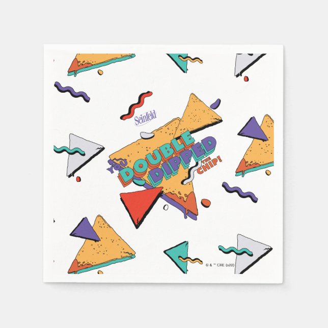 Seinfeld | You Double Dipped the Chip Napkin (Front)