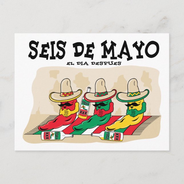 Seis De Mayo Postcard (Front)