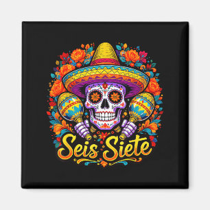 Seis Siete Spanish Humour Clroom Teaching Laugh Es Magnet