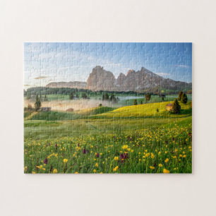 Seiser Alm, Dolomite Alps, Italy Jigsaw Puzzle