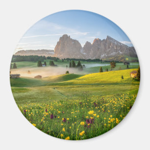 Seiser Alm, Dolomite Alps, Italy Magnet