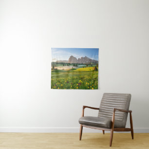 Seiser Alm, Dolomite Alps, Italy Tapestry