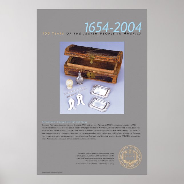 Seixas Family Circumcision Set and Trunk Poster (Front)