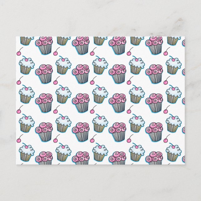 Seize The Cupcake Postcard (Front)