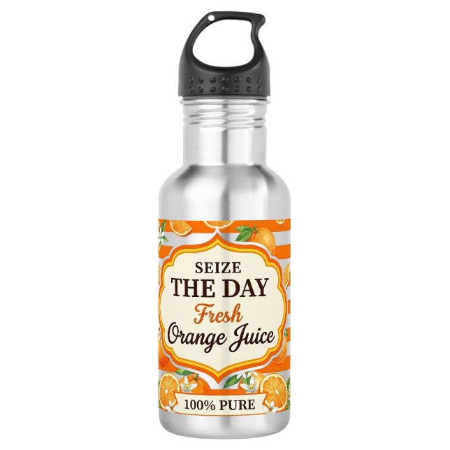 Seize The Day 532 Ml Water Bottle (Front)