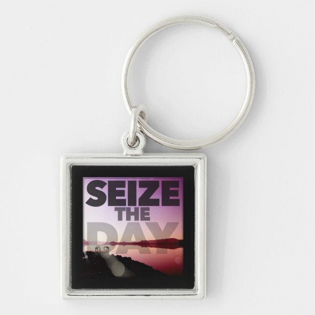 Seize The Day Key Ring (Front)