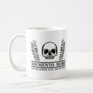 Seize the Day Memento Mori skull Coffee Mug