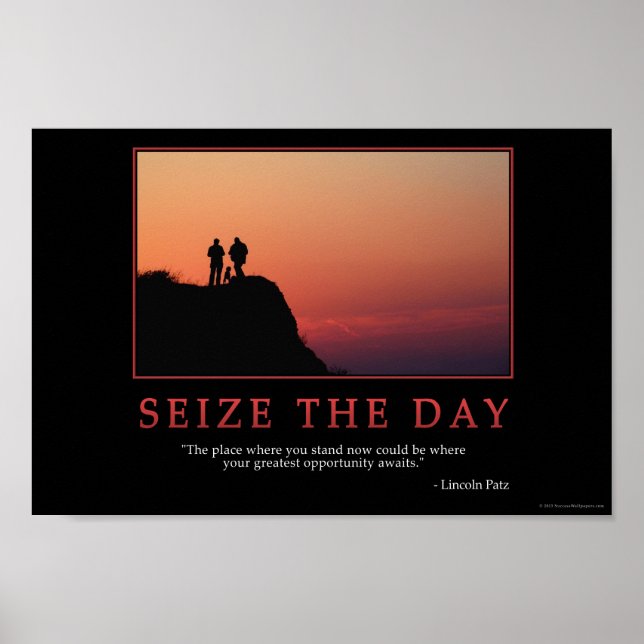 Seize The Day Poster (Front)