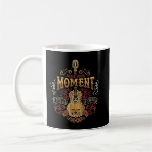 Seize Your Moment Guitar Graphic Coffee Mug
