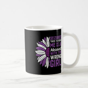 Seizures Purple Ribbon Epilepsy Awareness Epilepti Coffee Mug