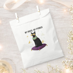 Sekhment Egyptian Cat Bastet - My House My Pyramid Favour Bag