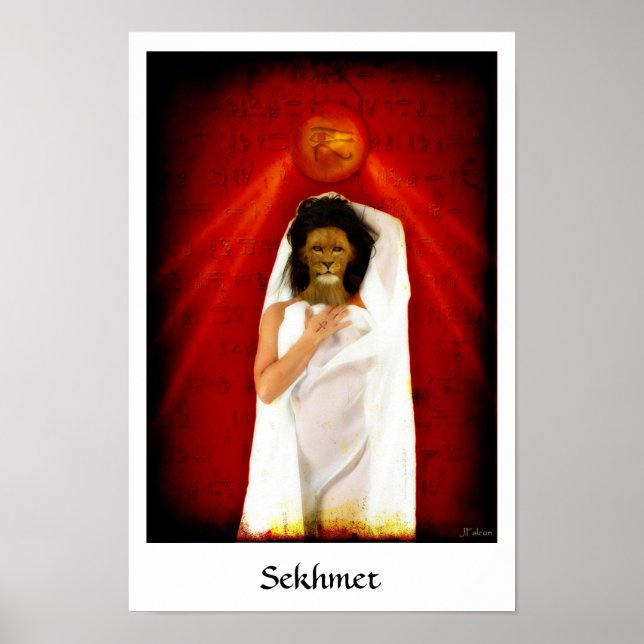 Sekhmet, Lady of the Red Linens Poster (Front)