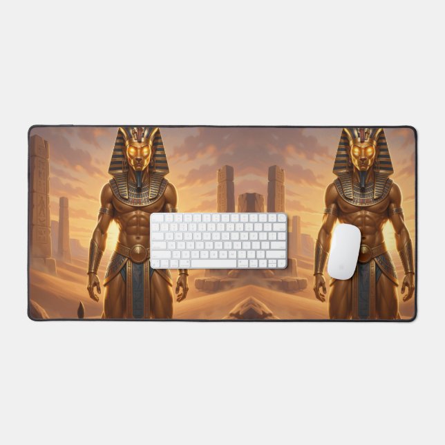 Sekhmet - Lion-Headed Goddess of War´4 Desk Mat (Keyboard & Mouse)