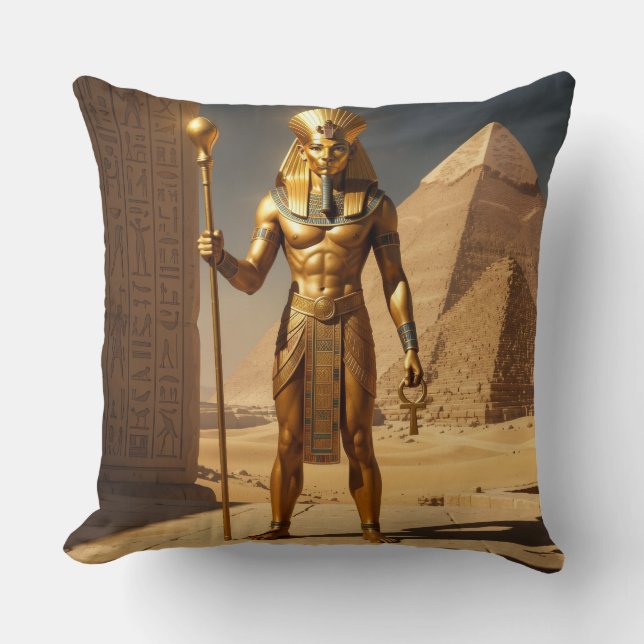 Sekhmet – Lion-Headed War Goddess´1 Cushion (Front)