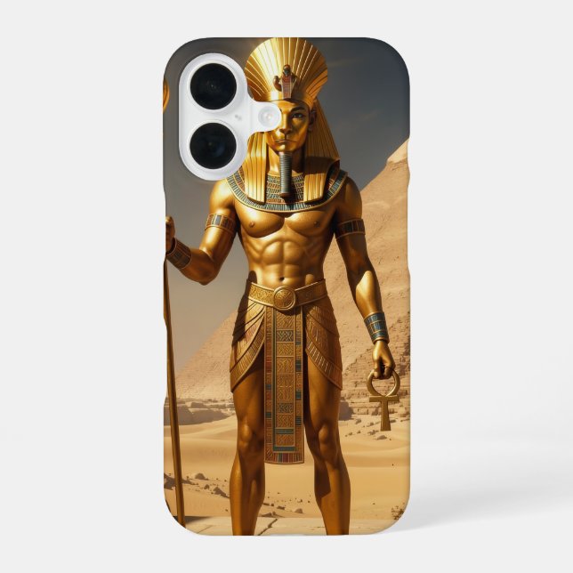 Sekhmet – Lion-Headed War Goddess´1 iPhone 16 Case (Back)