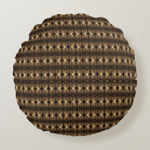 Sekhmet – Lion-Headed War Goddess Round Cushion