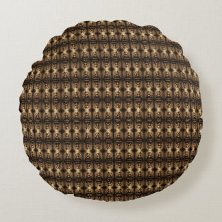 Sekhmet – Lion-Headed War Goddess Round Cushion