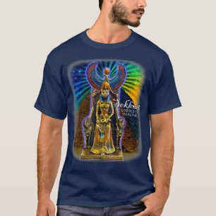 Sekhmet Lioness Egyptian Goddess of Healing Text T-Shirt