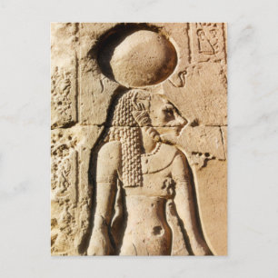Sekhmet Lioness Hieroglyphic Postcard