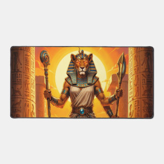 Sekhmet – Löwenköpfige Kriegsgöttin Desk Mat