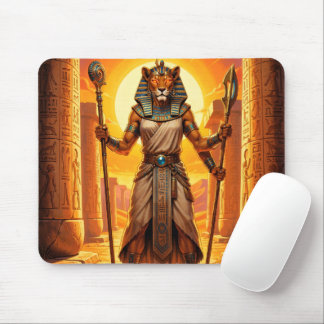 Sekhmet – Löwenköpfige Kriegsgöttin Mouse Pad