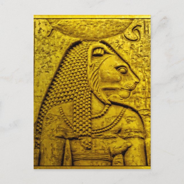 Sekhmet Postcard (Front)