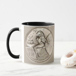 Sekhmet Two Ounce Solid .999 Silver Round Mug