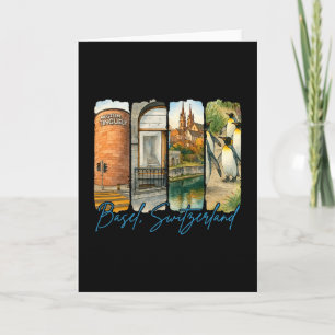 Sel Switzerland Travelling Lover Trip Brushstroke Card