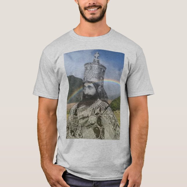 Selassie I Rainbow T-shirt (Front)
